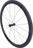 Specialized Roval CLX 40 Tubular - Front Satin Carbon/Gloss Black 700c