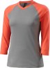 Specialized Andorra drireleaseÂ® Merino 3/4 Jersey Light Grey/Coral Heather L