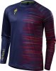 Specialized Demo Long Sleeve Jersey Deep Indigo Speed Blur Small
