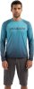 Specialized Enduro Air Longsleeve Jersey Aqua / Cast Blue Refraction L
