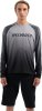 Specialized Enduro Air Longsleeve Jersey Black / Charcoal Refraction M