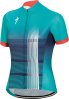 Specialized RBX Comp SS Women's jersey Turquoise/Blue/Acid Red X-Large
