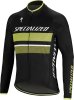Specialized Therminal RBX Comp Logo LS Jersey Black/Neon Yellow L