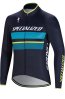 Specialized Therminal RBX Comp Logo LS Jersey Blue/Neon Blue Medium