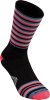 Specialized Full Stripe Sock Black/Acid Red Large