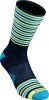 Specialized Full Stripe Sock Blue/Neon Yellow Large