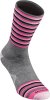Specialized Full Stripe Sock Grey/Neon Pink X-LARGE