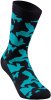 Specialized Camo Summer Sock Black/Teal Camo Small