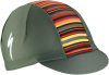 Specialized Cycling Cap Light Printed Stripes Military Green One Size