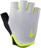 Specialized Women's Body Geometry Grail Short Finger Gloves Light Grey/Neon Yellow M