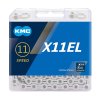 KMC Fahrrad Kette X11EL 11-fach silber 118 Glieder, 1/2  x 11/128 