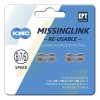 KMC Kettenverschlussglied MissingLink EPT 6/7/8-fach (7,3 mm) silber  1/2  x 3/32 