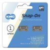 KMC Kettenverschlussglied Snap-On EPT Nabenschaltung (8,6 mm) silber  1/2  x 1/8 