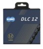 KMC Fahrrad Kette DLC12 12-fach schwarz 126 Glieder, 1/2  x 11/128 