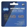 KMC Kettenverschlussglied MissingLink EPT 11-fach (5,65 mm) silber  1/2  x 11/128 