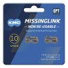 KMC Kettenverschlussglied MissingLink EPT 10-fach (5,88 mm) silber  1/2  x 11/128 
