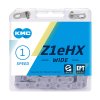 KMC E-Bike Kette Z1eHX Wide EPT Nabenschaltung silber 112 Glieder, 1/2  x 1/8 