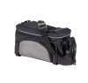 MATRIX Gepäckträgertasche schwarz/silber