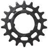 KMC Steckzahnkranz gekröpft für Shimano/Sram schwarz  1/2  x 1/8   17 Zähne