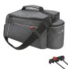 Rixen & Kaul Gepäckträgertasche Rackpack Light grau