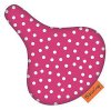 Bikecap Sattelüberzug Kids pink / weiße Punkte 250 x 180 mm
