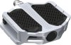Shimano Plattformpedal PDEF205 silber EPDEF205S SB-Verpackung