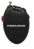 TRELOCK Zahlen-Kabelschloss RK 75 Pocket 1,6 mm schwarz 75 cm