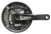 Shimano Kettenradgarnitur Tourney FCTY501 4-kant 42x34x24 Zähne schwarz 170 mm EFCTY501C244CLB