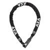 AXA Zahlen-Kettenschloss Absolute Code 5 mm schwarz 90 cm