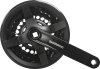 Shimano Kettenradgarnitur Tourney FCTY301 4-kant 42x34x24 Zähne schwarz 150 mm EFCTY301K244CLB