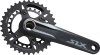 Shimano Kettenradgarnitur SLX FCM71002 Hollow. II 36x26 Zähne schwarz 175 mm IFCM71002EX66