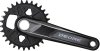 Shimano Kettenradgarnitur Deore FCM6100 2-PIECE  30 Zähne schwarz 175 mm EFCM61001EXA0
