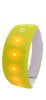 WOWOW LED-Reflex-Armband Light Band XL gelb