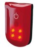WOWOW LED-Reflex-Anhänger Magnet Light rot mit roten LEDs