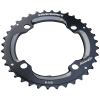 Race Face Turbine Chainring 4 Bolts Set 11SPD 26/36 one size black