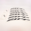 Zipp Wheel Decal Kit Zipp 302 DiscBrake SingleRim black one size black