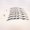 Zipp Wheel Decal Kit Zipp 302 RimBrake Single Rim black one size black