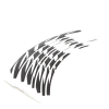 Zipp Wheel Decal Kit Zipp 808 DiscBrake SingleRim black one size black