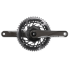 Sram Crankset Red eTap AXS 2x DUB 172.5mm/50/37t natural carbon
